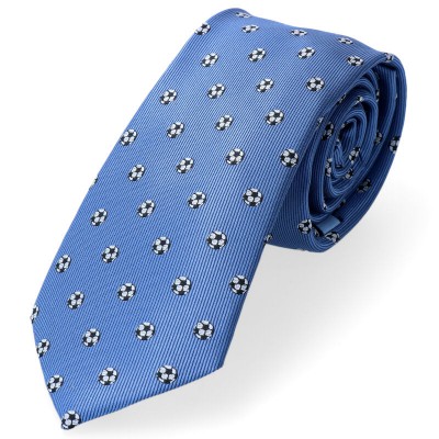 Krawat Niebieskie Tło Motyw...
