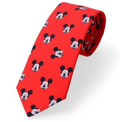 Krawat Czerwony Z Miki