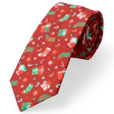 Krawat świąteczny Prezenty...