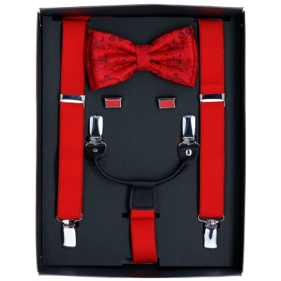 Czerwony Zestaw Prezentowy Tinto Idealny Dla Twojego Mężczyzny Na Walentynki W Eleganckim Czarnym Pudełku