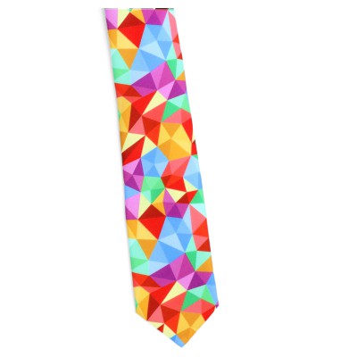 Krawat - Kolorowe Latawce 3D