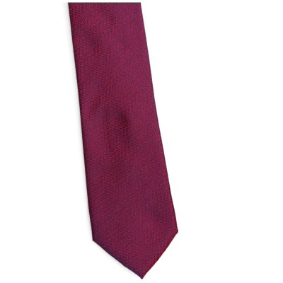 Krawat Szeroki-czerwony-mikrowzór