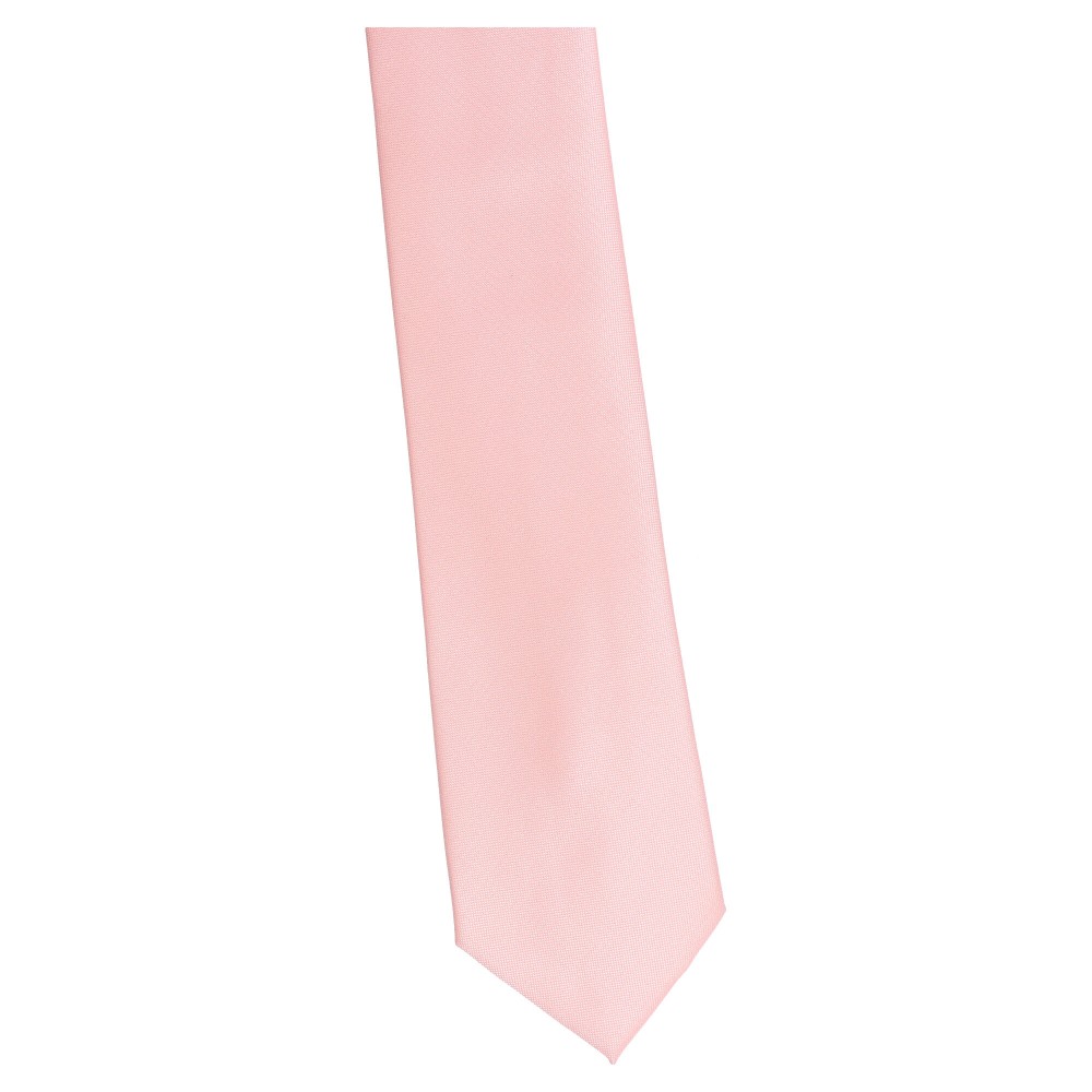 krawat szeroki jasny róż - strukturka