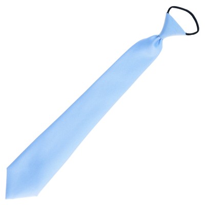 Krawat dziecięcy błękit gładki