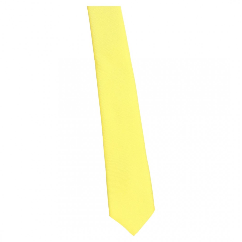 Krawat Dziecięcy Młodzieżowy Żółty...