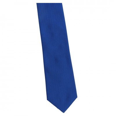 Krawat Szeroki  Niebieski - Struktura - Vladimiro